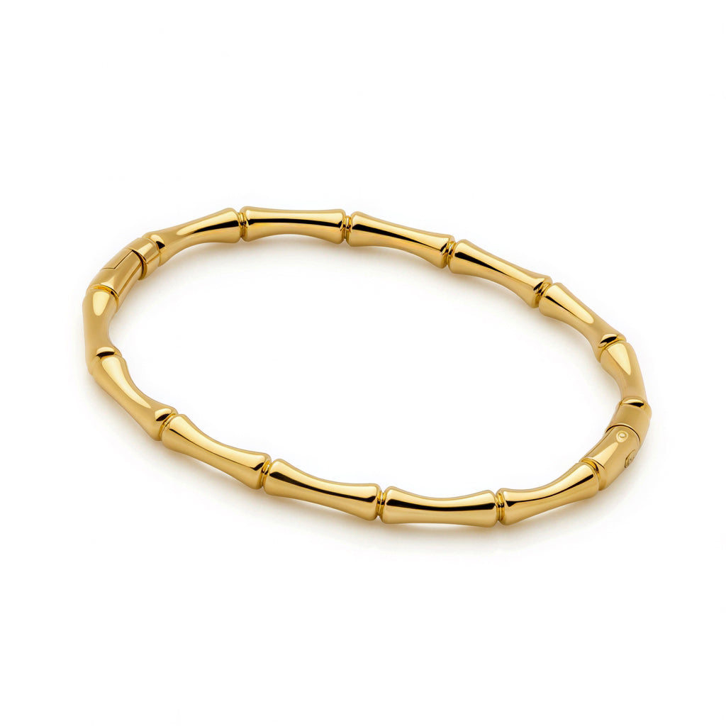Bamboo Bangle (Gold)