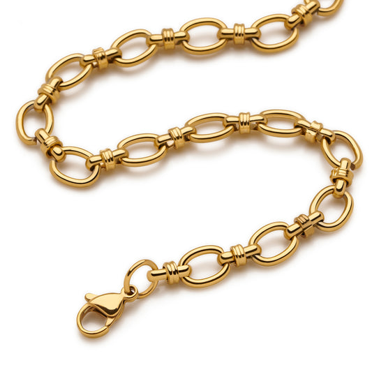 Oval Dash Bracelet