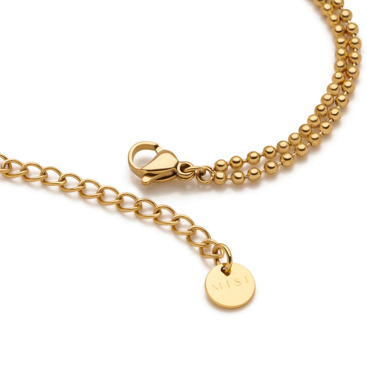 Beaded Pearl Bracelet