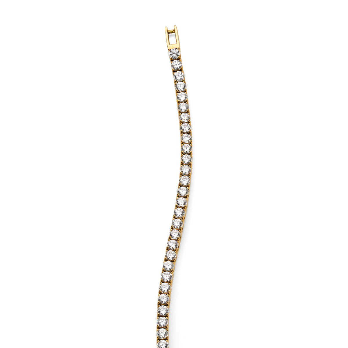 Gold Tennis Bracelet