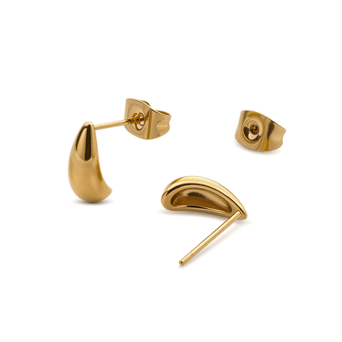 Crescent Studs