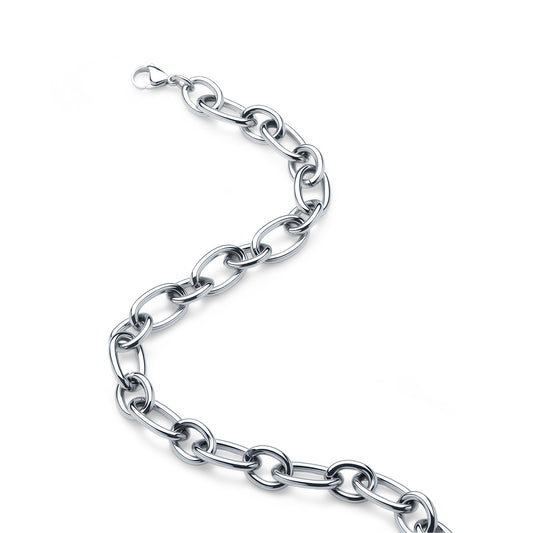 Oval Link Chain (Platinum)