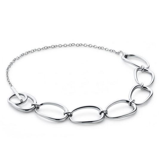 Silver Lining Necklace (Platinum)