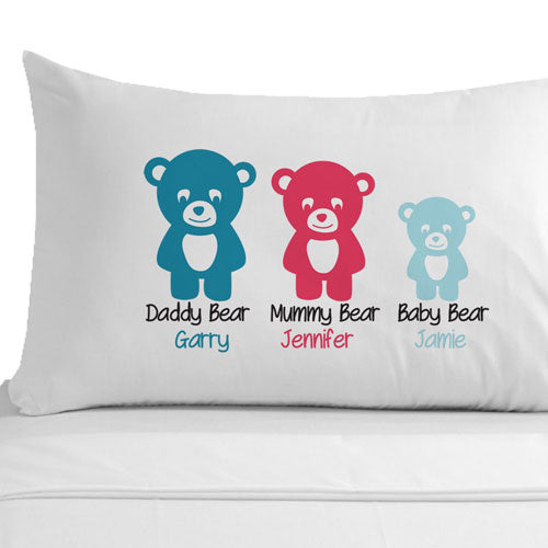 Personalised Baby Boy Pillowcase