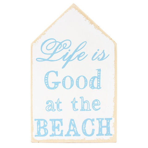 Life's Good Beach Wall Sign