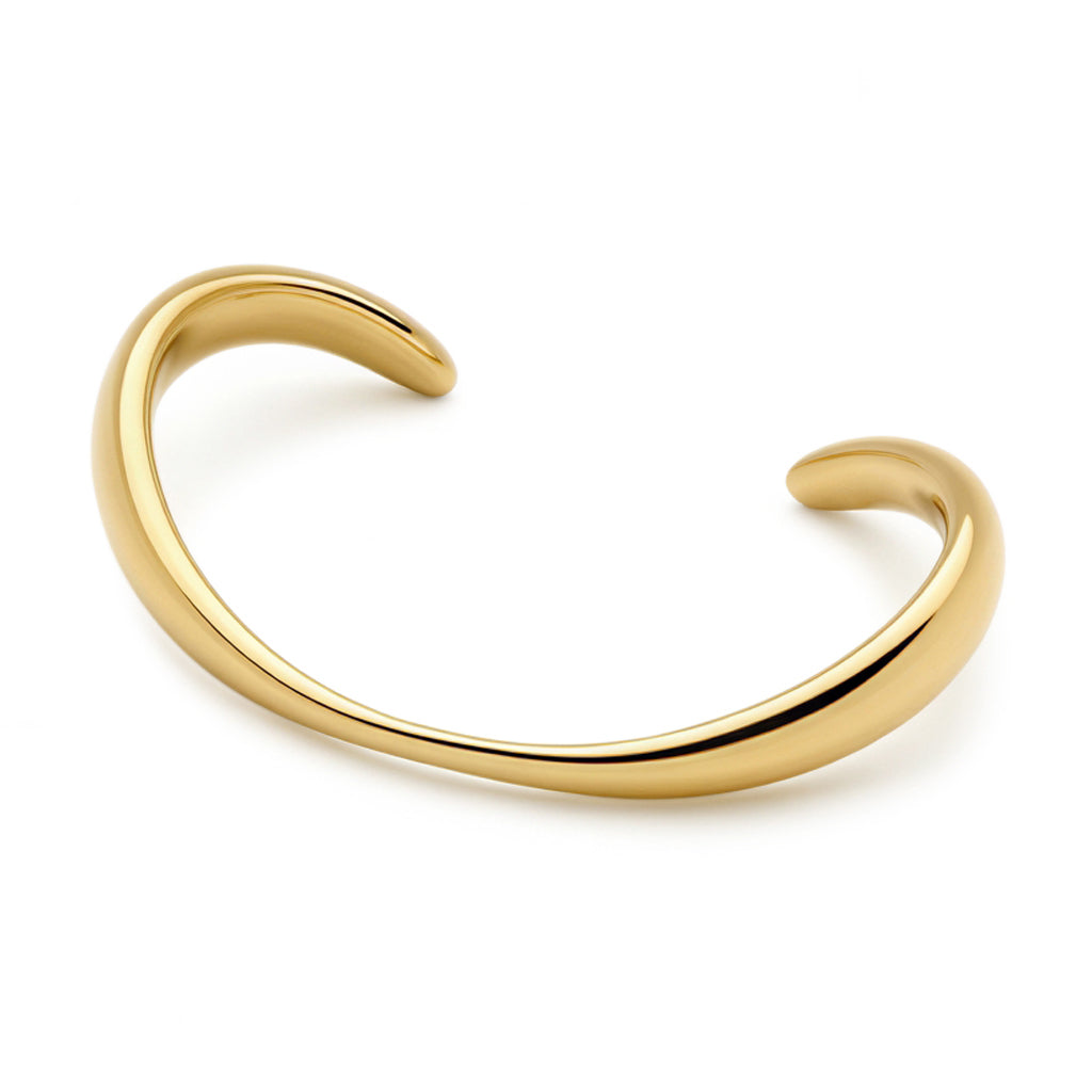 Curve Bangle (Gold)