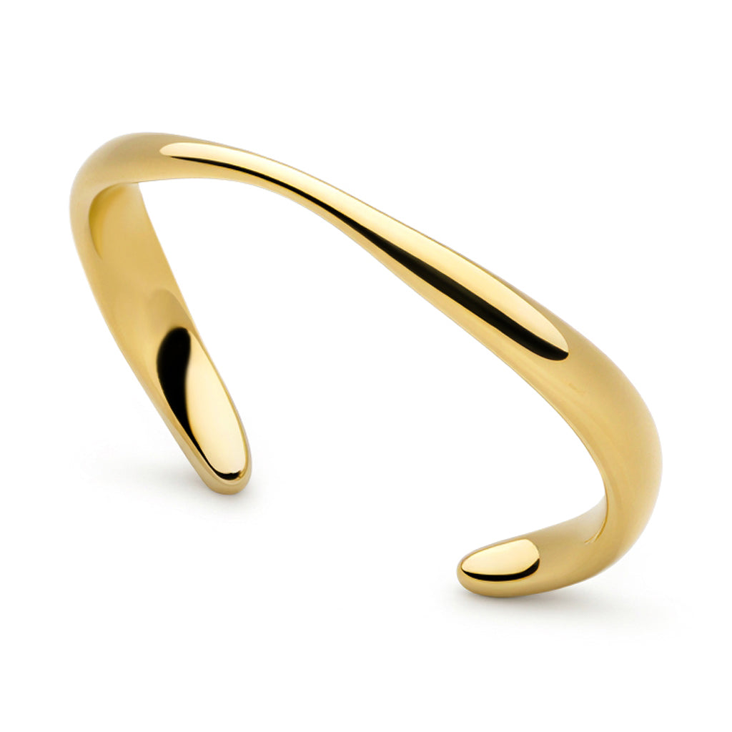 Curve Bangle (Gold)