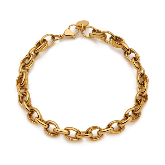 INTERLOCKING LINKS BRACELET