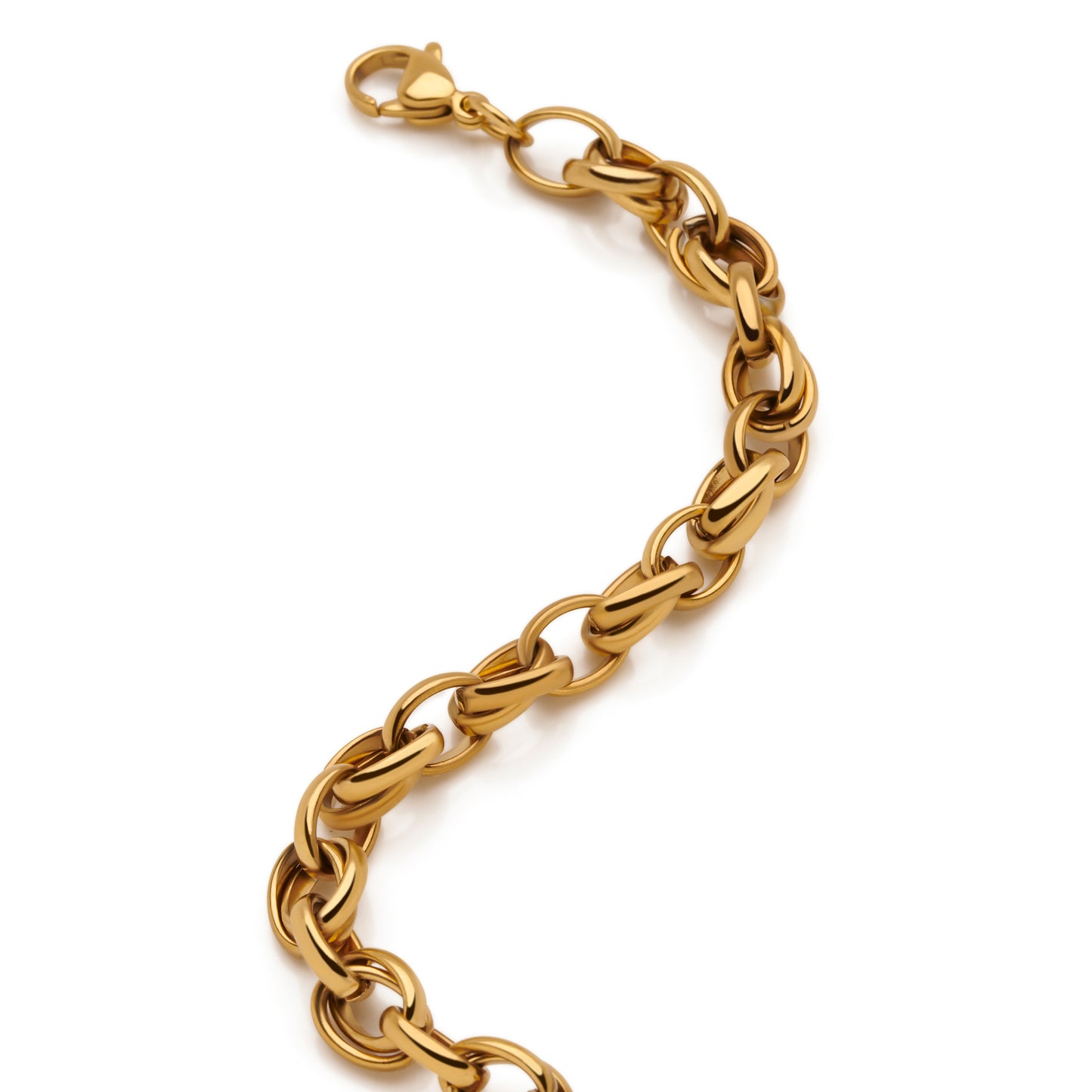 INTERLOCKING LINKS BRACELET