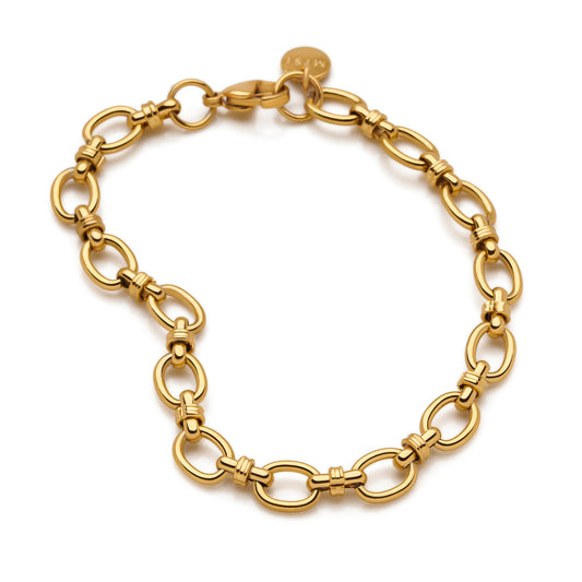 Oval Dash Bracelet
