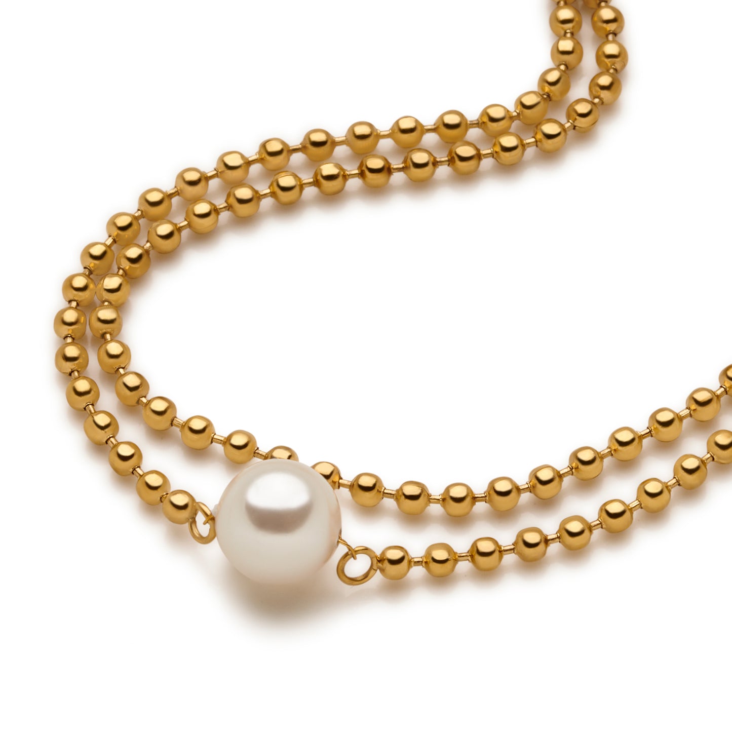 BEADED PEARL BRACELET