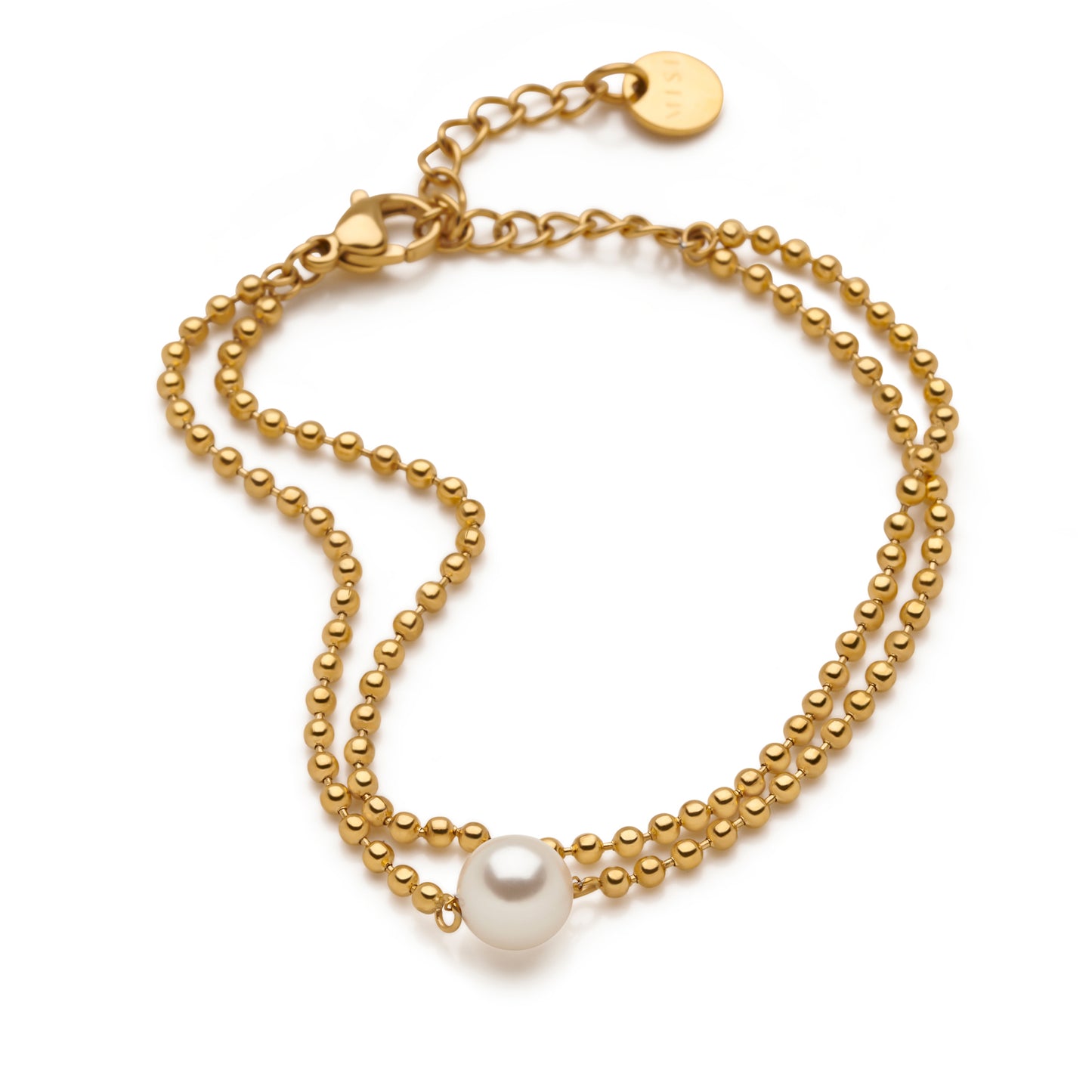 BEADED PEARL BRACELET