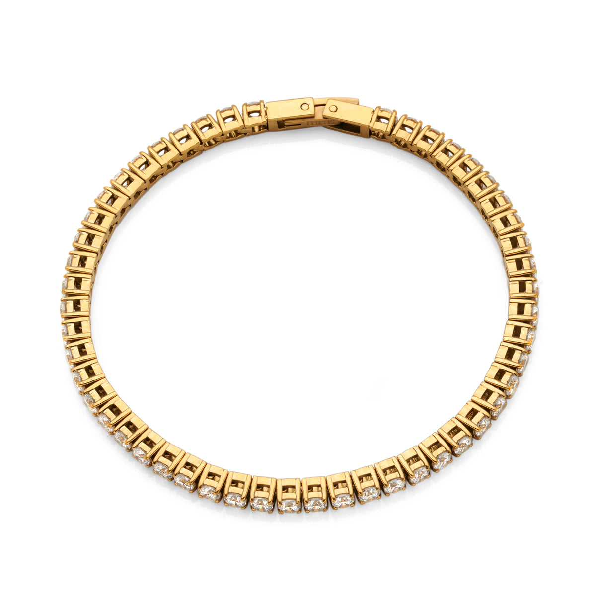 Gold Tennis Bracelet