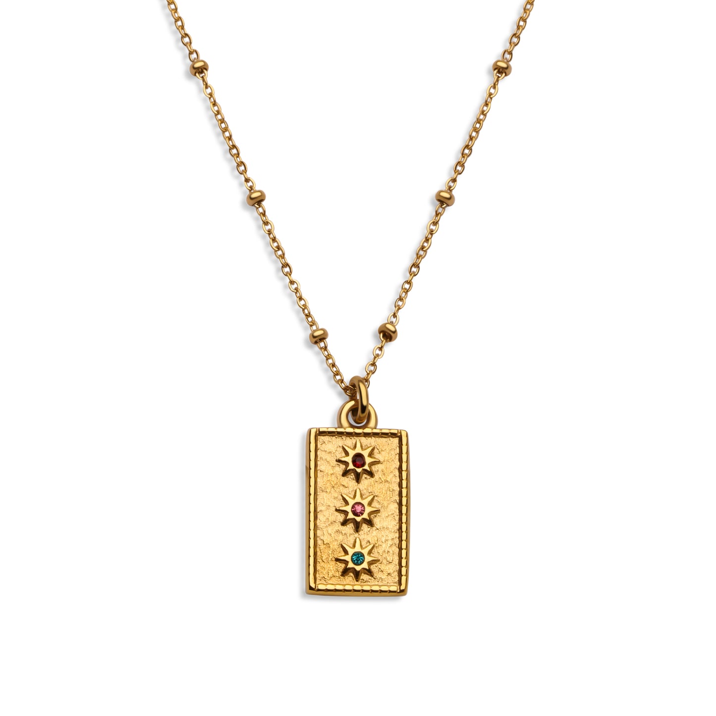 Sparkling Ingot Necklace