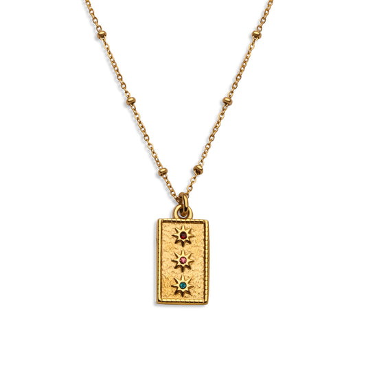 Sparkling Ingot Necklace