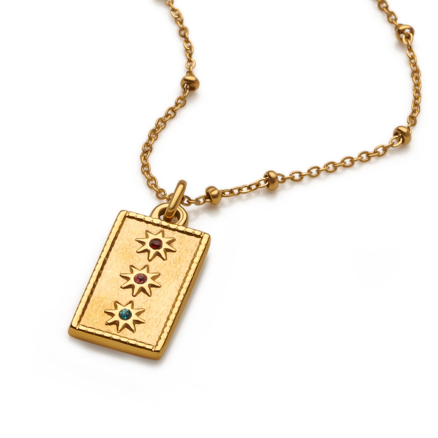 Sparkling Ingot Necklace