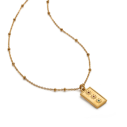 Sparkling Ingot Necklace