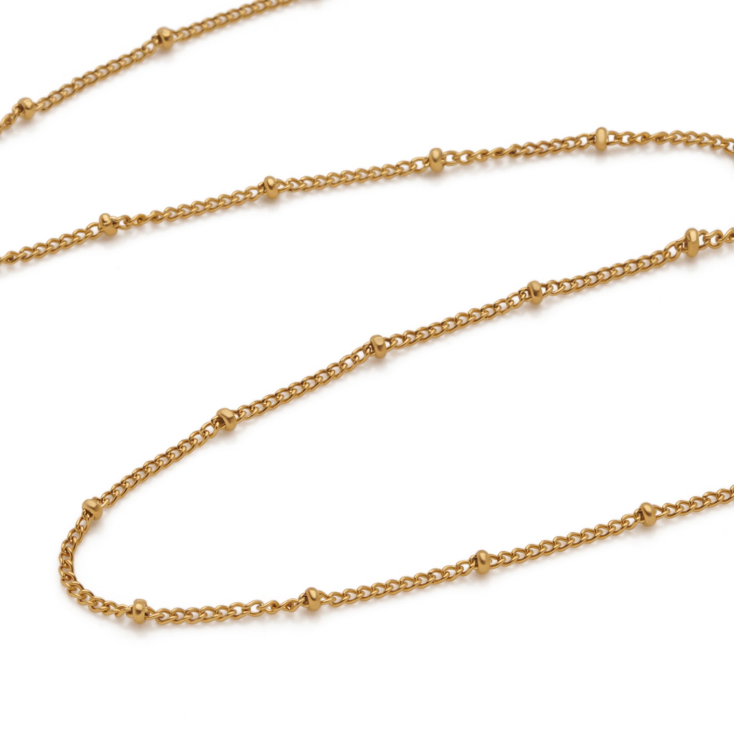 DELICATE BEADED CHAIN