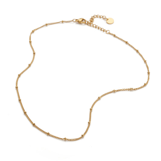 DELICATE BEADED CHAIN