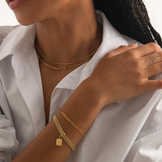 Delicate Beaded Chain