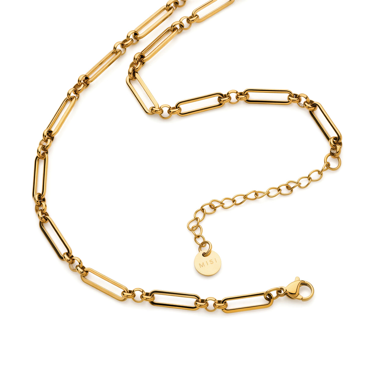 Paperlink Drop Chain (Gold)