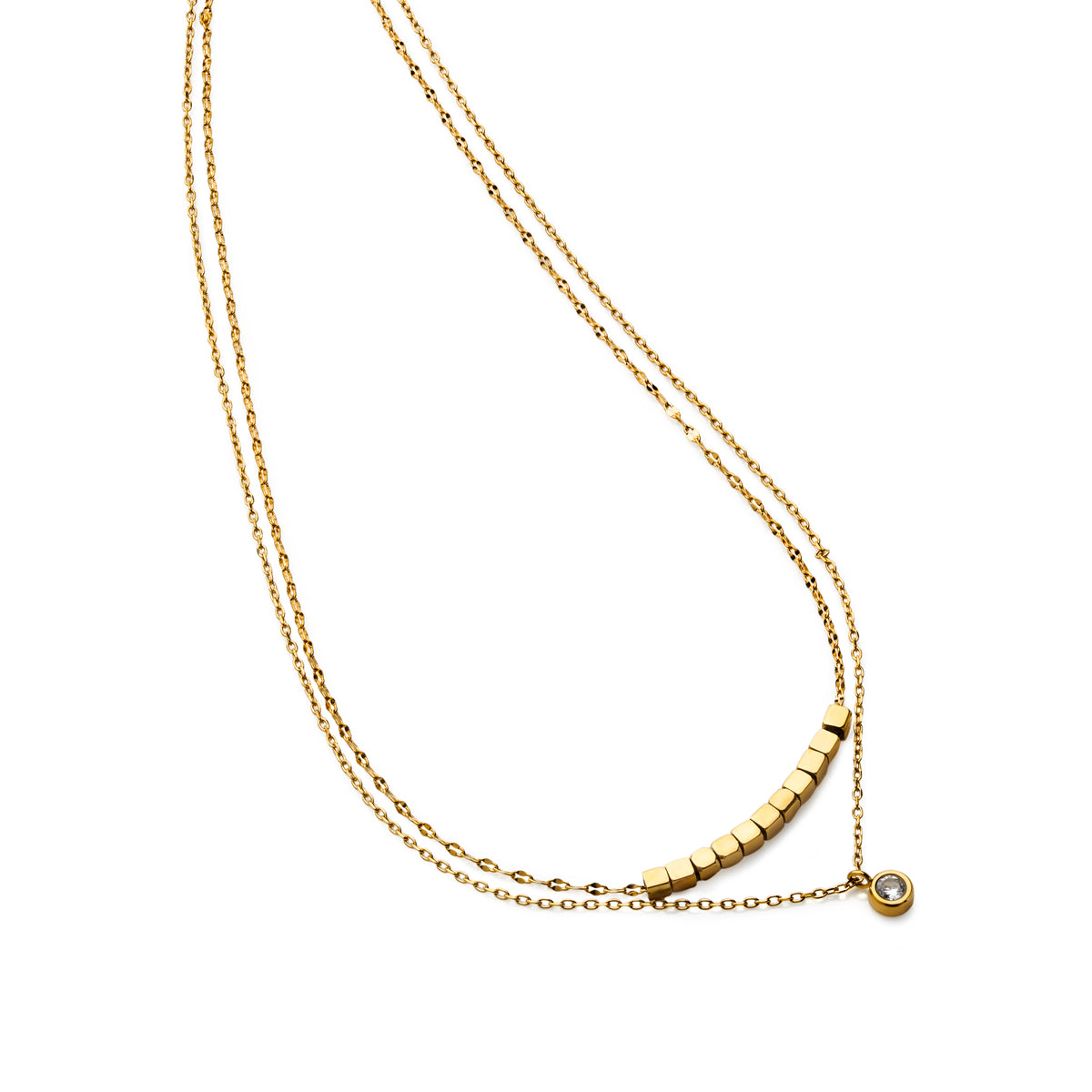 Layered Illuminate Necklace