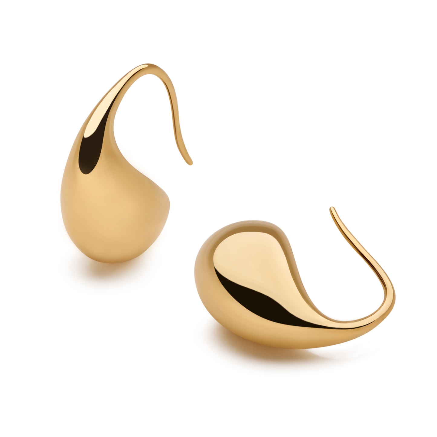 GOLDEN TEARDROP EARRINGS