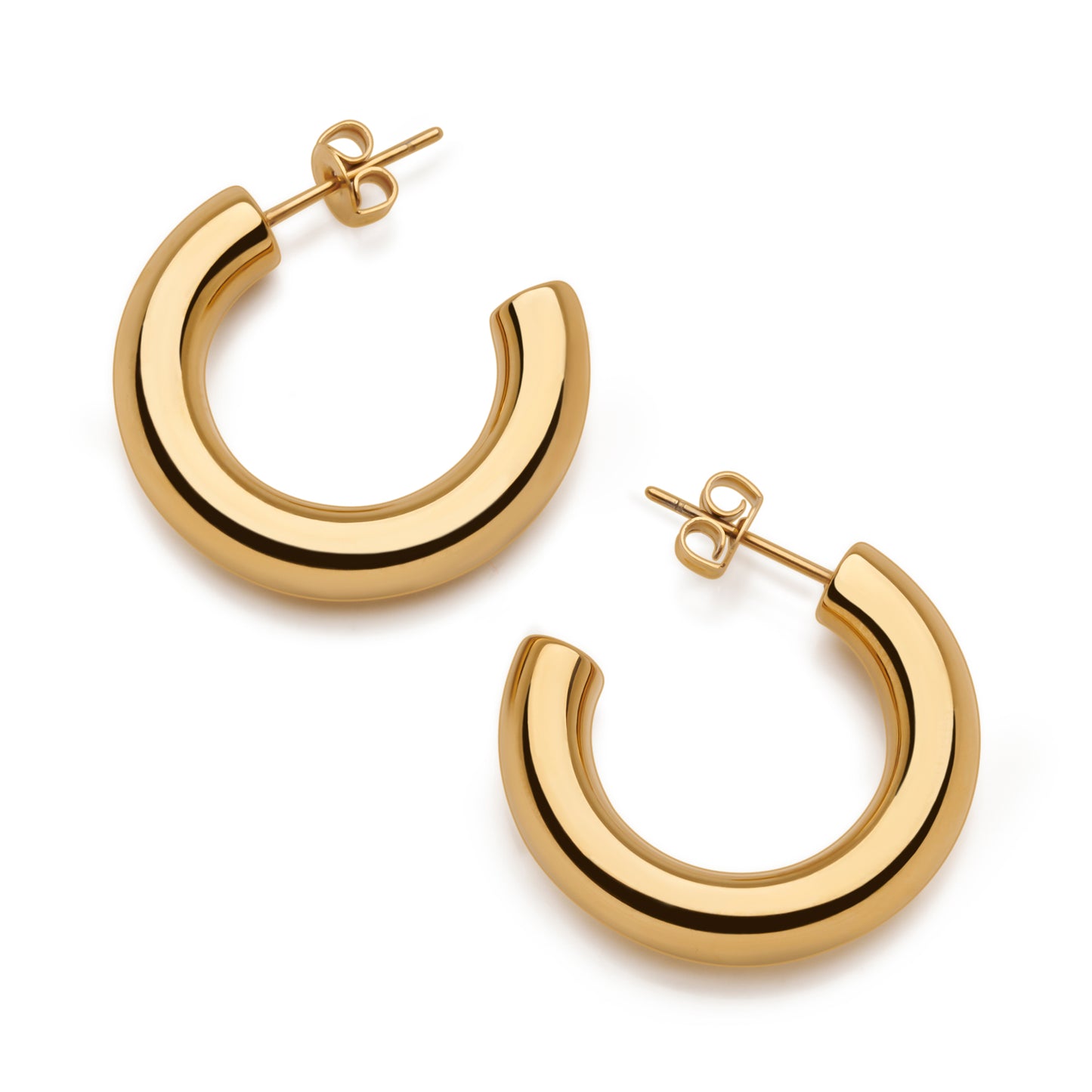 CLASSIC STATEMENT HOOP EARRINGS
