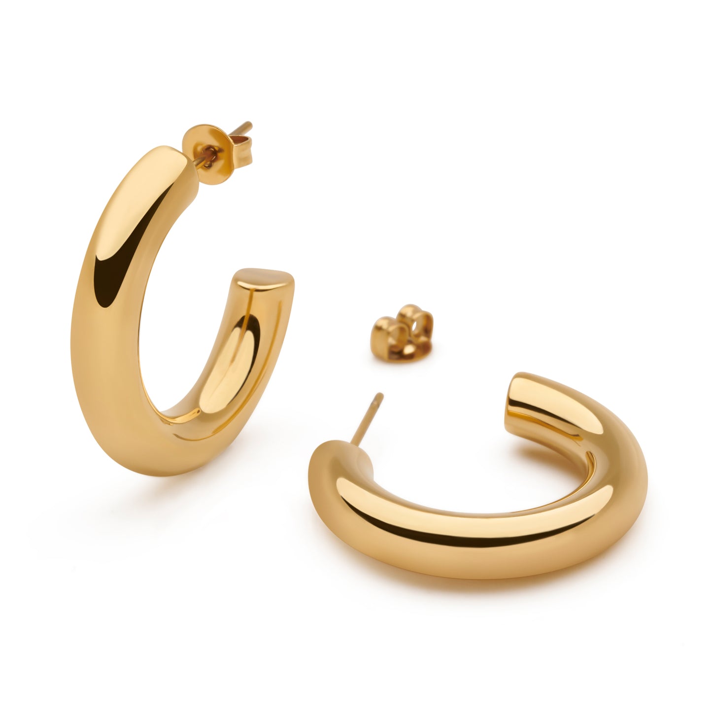CLASSIC STATEMENT HOOP EARRINGS
