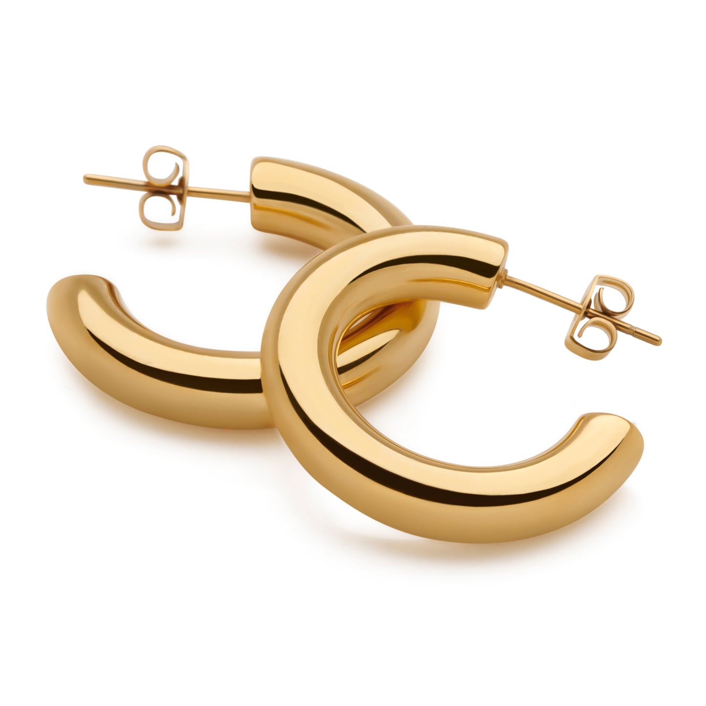 CLASSIC STATEMENT HOOP EARRINGS