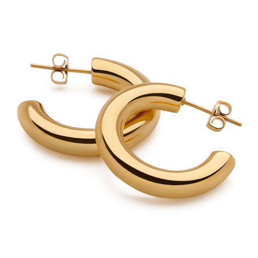 CLASSIC STATEMENT HOOP EARRINGS
