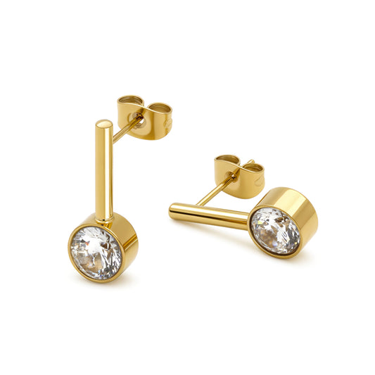 Crystal Drop Studs