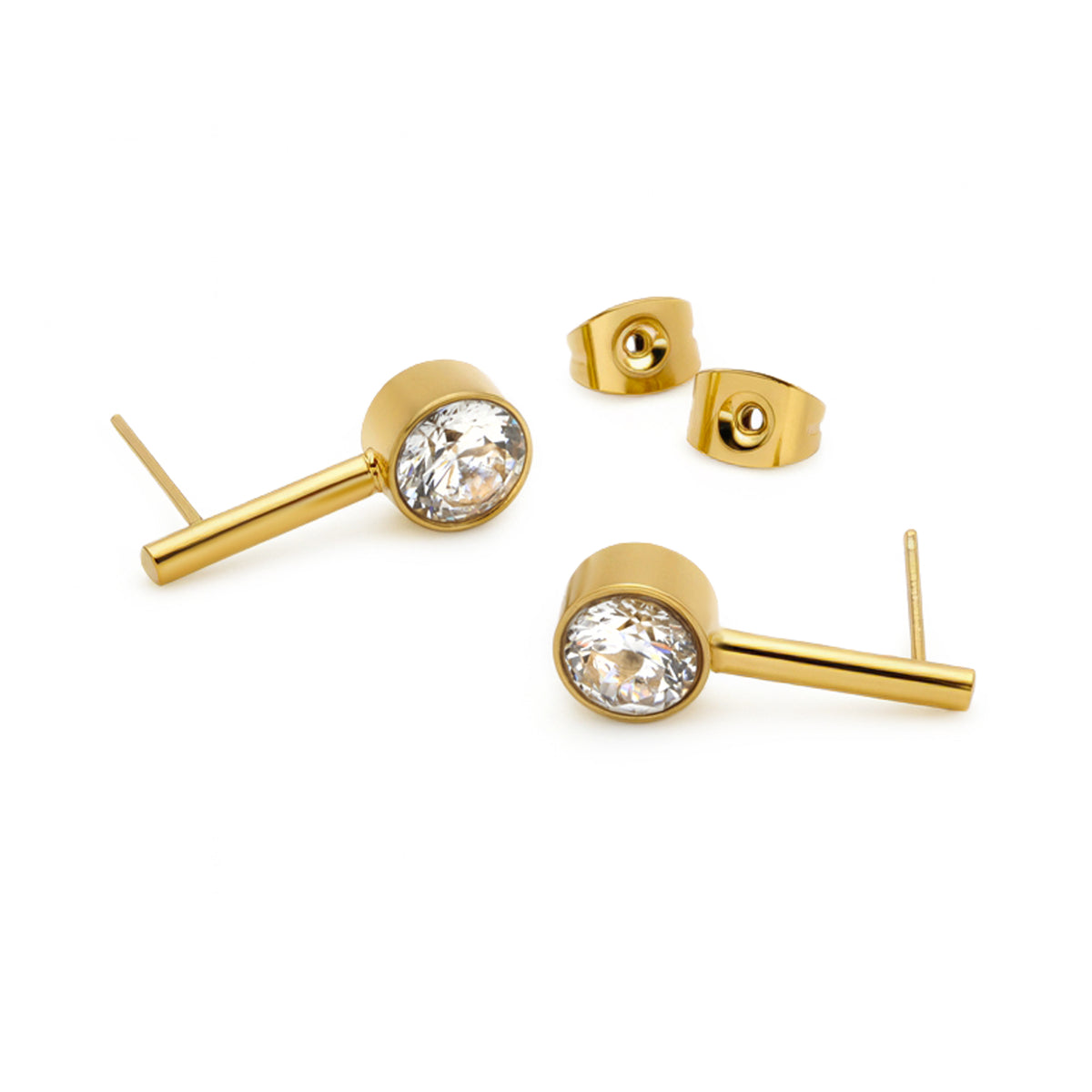 Crystal Drop Studs