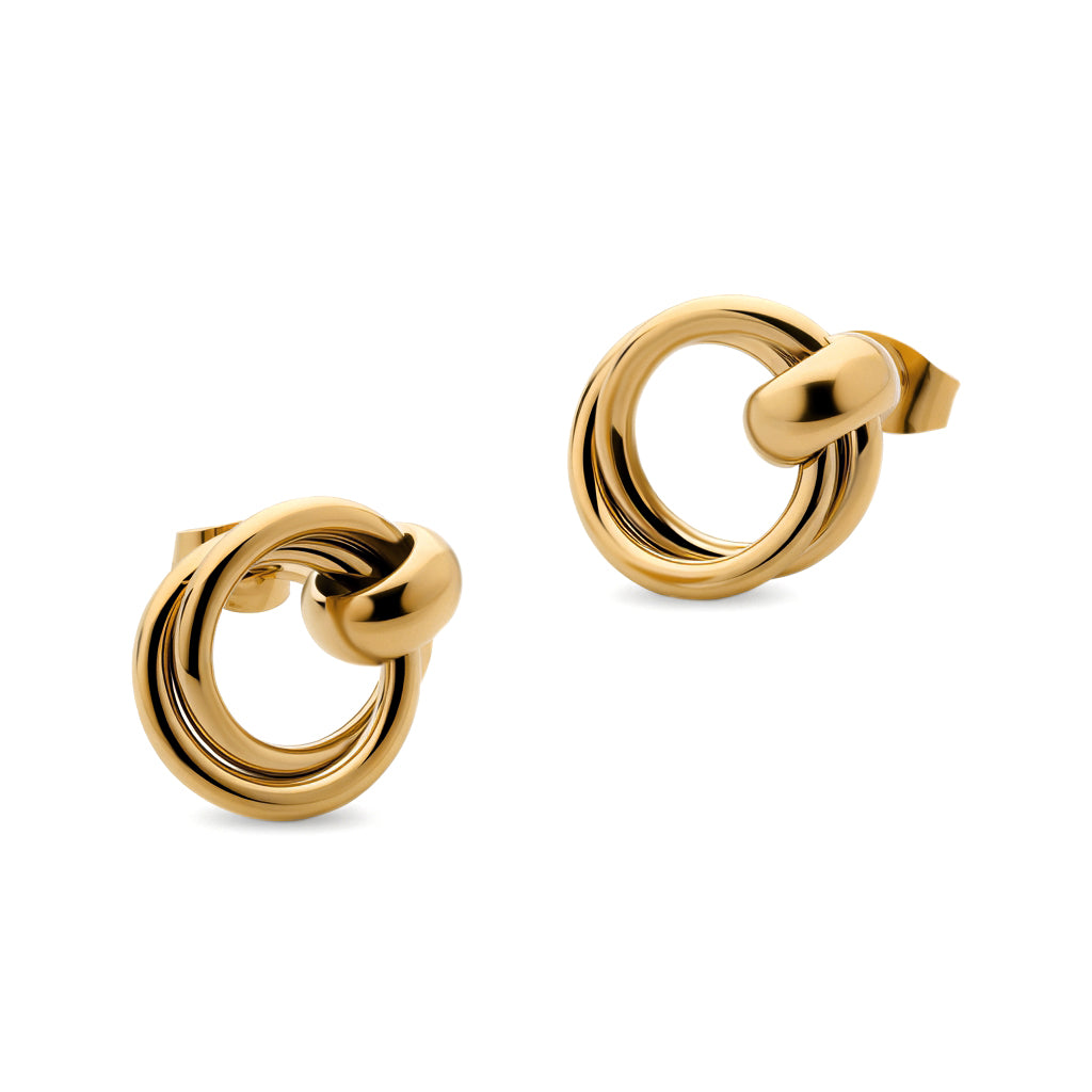 Intwined Hoop Earrings
