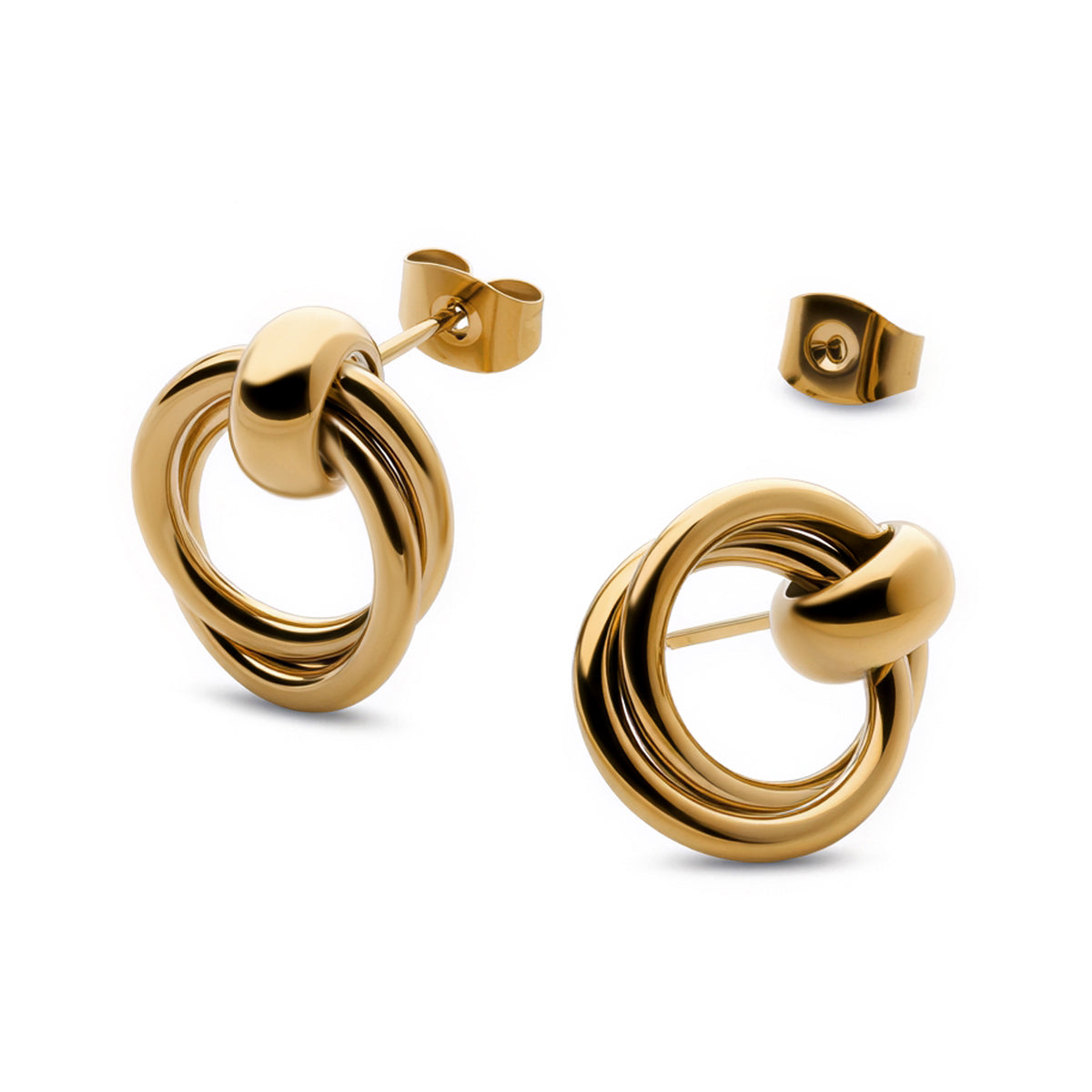 Intwined Hoop Earrings