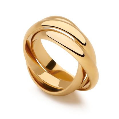 Gold Russian Wedding Ring