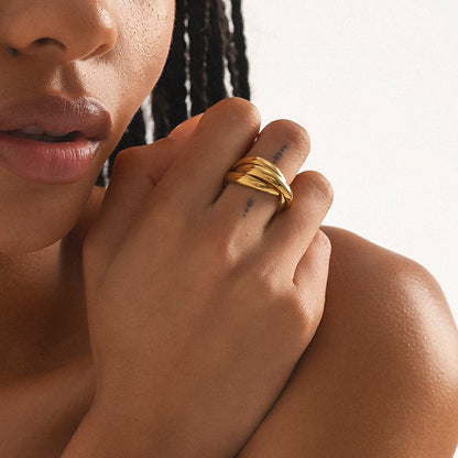 Gold Russian Wedding Ring