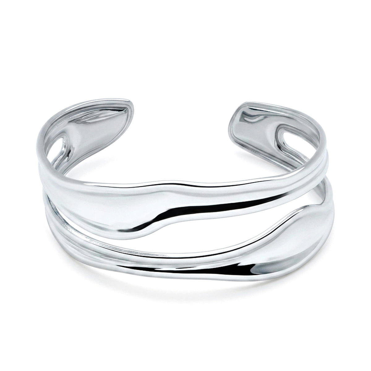 River Bangle (Platinum)