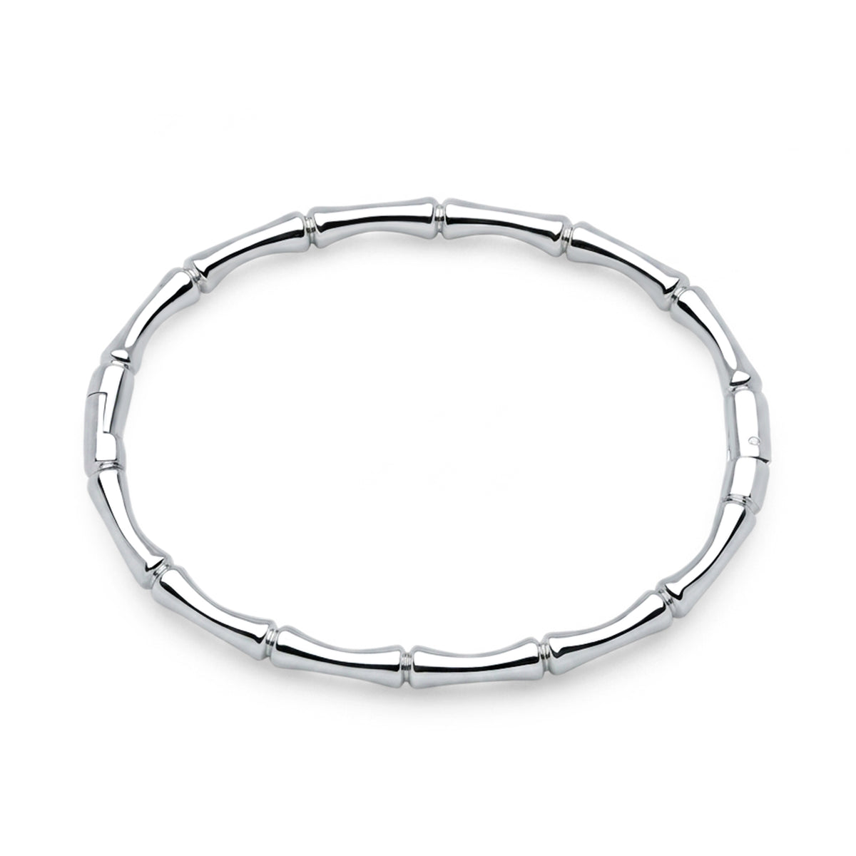 Bamboo Bangle (Platinum)