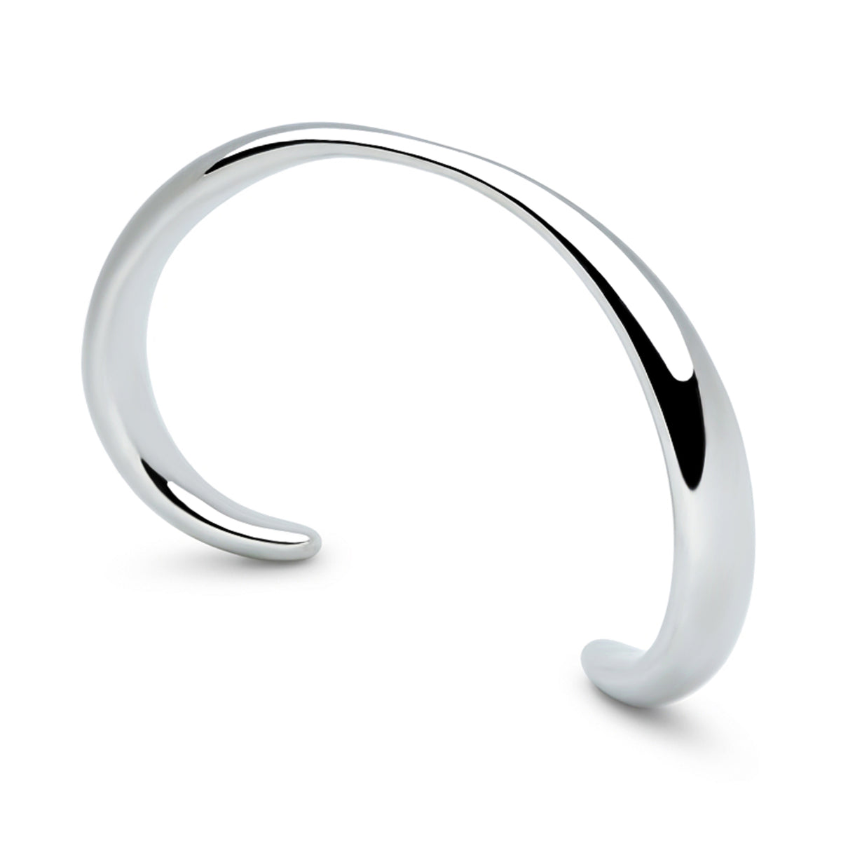 Curve Bangle (Platinum)