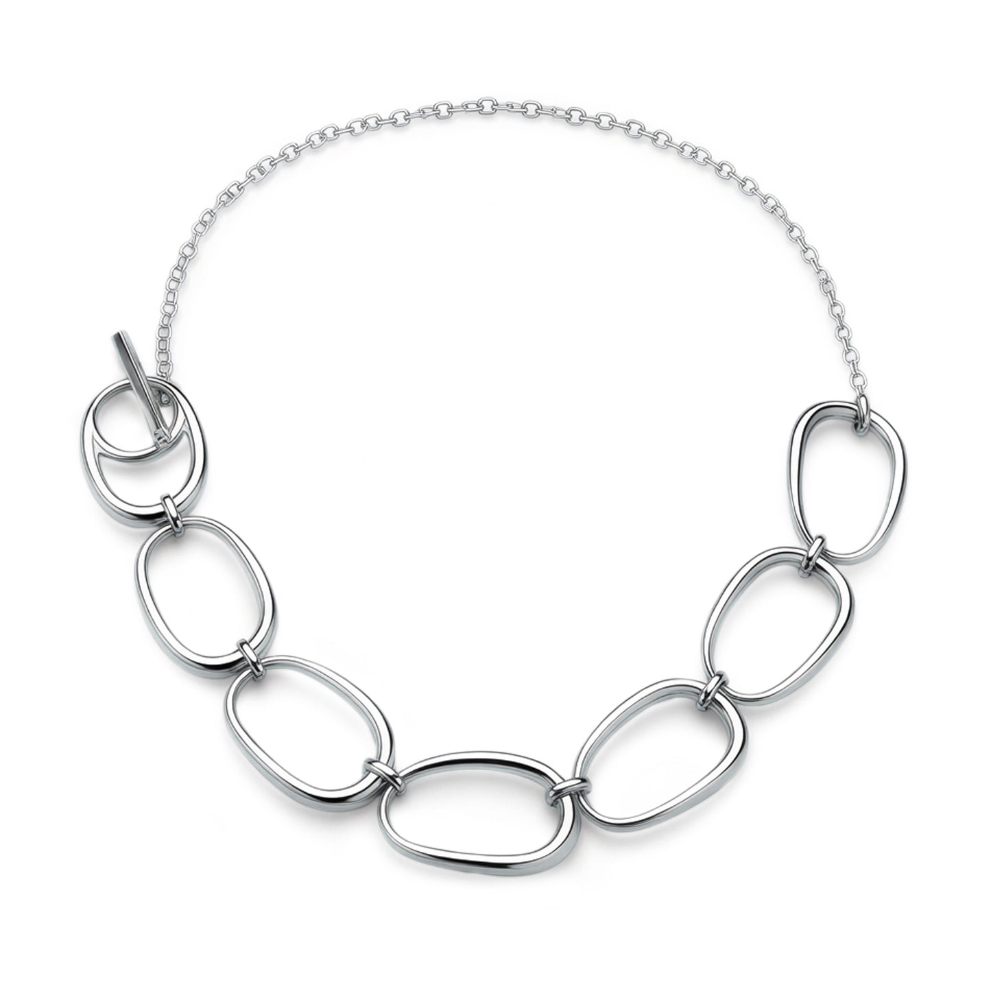 Silver Lining Necklace (Platinum)