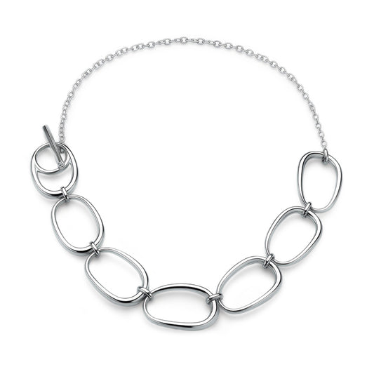 Silver Lining Necklace (Platinum)
