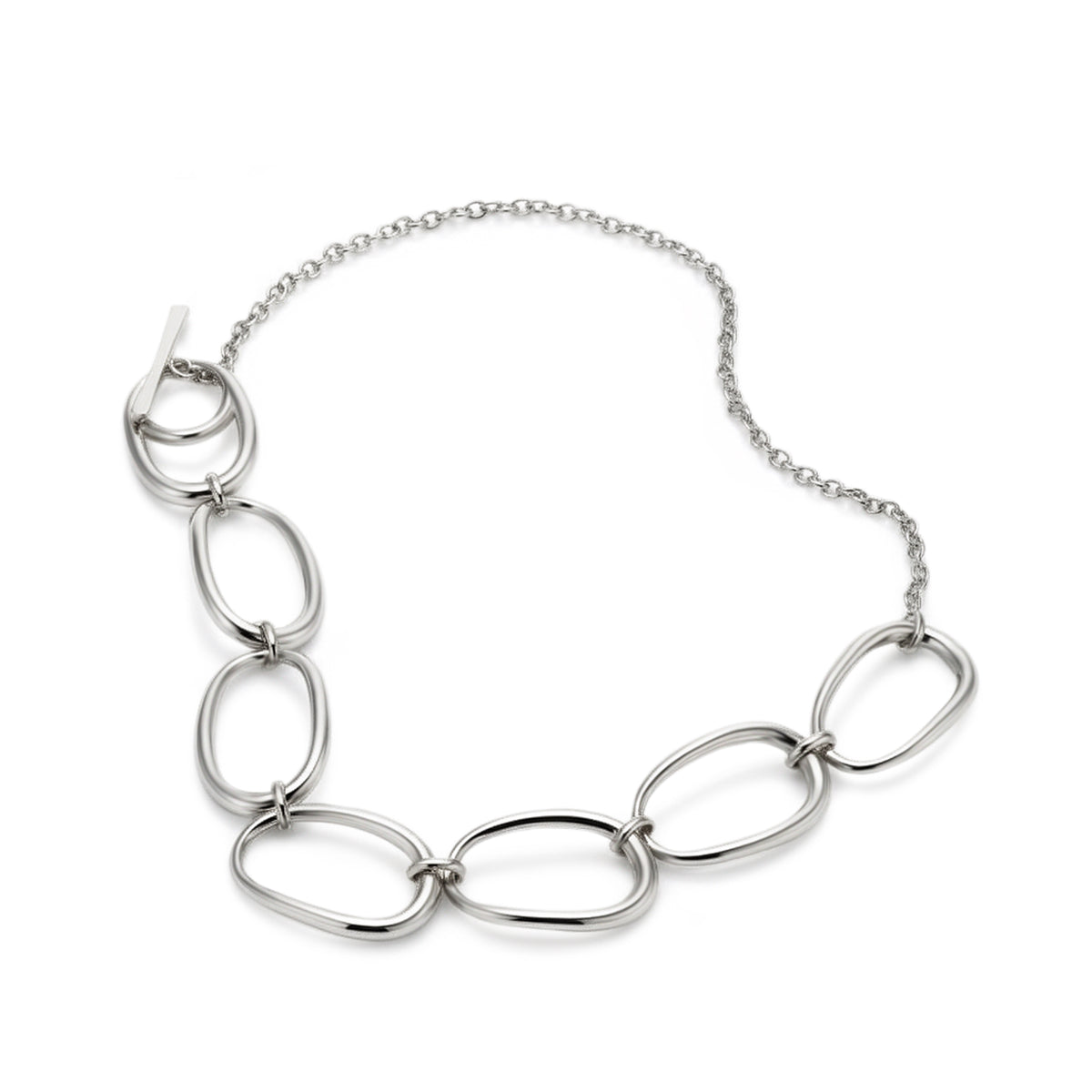 Silver Lining Necklace (Platinum)