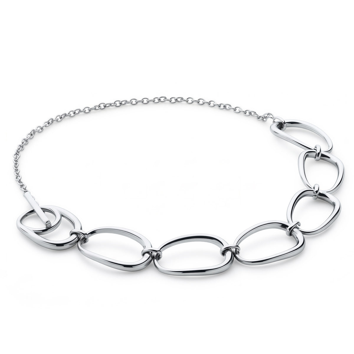 Silver Lining Necklace (Platinum)