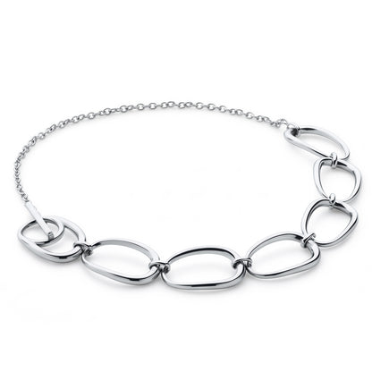 Silver Lining Necklace (Platinum)