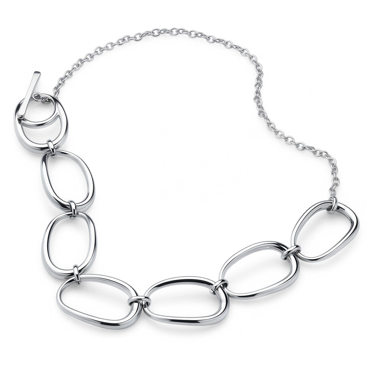 Silver Lining Necklace (Platinum)