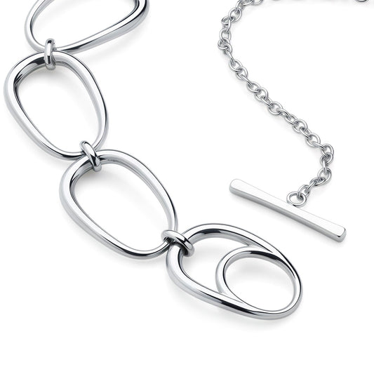 Silver Lining Necklace (Platinum)