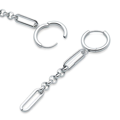 Paperlink Drop Hoops (Platinum)