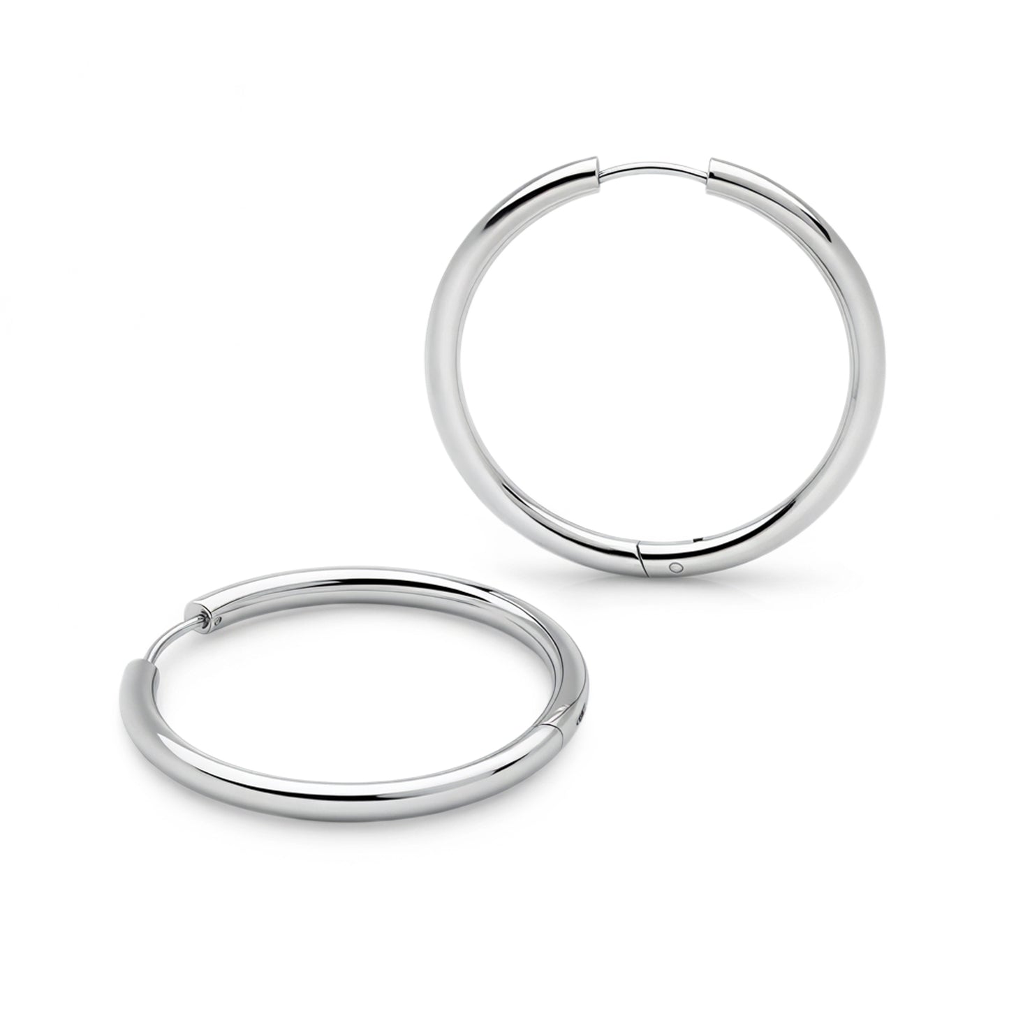 Classic Tube Hoops (Platinum)