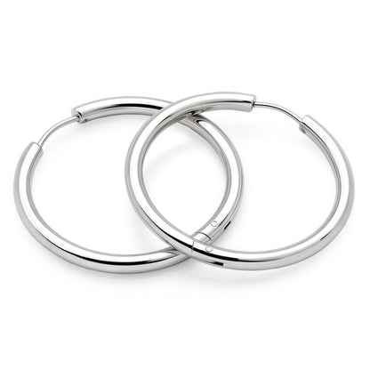 Classic Tube Hoops (Platinum)